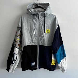 NWT Liquid x Fortnite Reboot Windbreaker Jacket Colorblock Graphic - Small